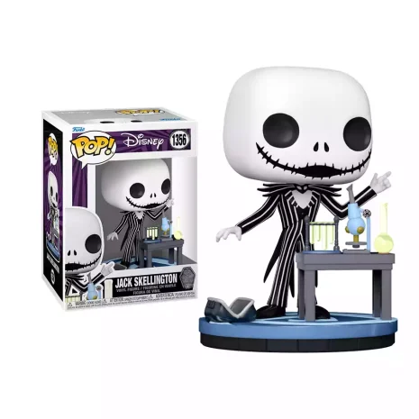 Funko POP! 1356 Jack Skellington en Laboratorio 30 Aniversario Pesadilla Antes de Navidad