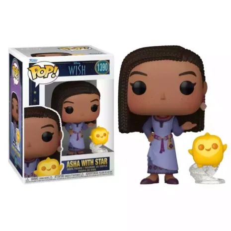 Funko POP! 1390 Asha con Estrella Wish