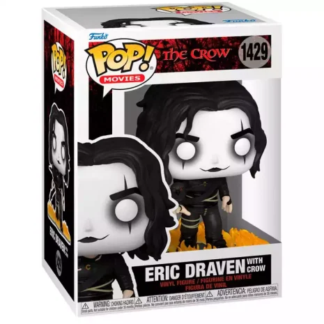Funko POP! 1429 Eric Draven con cuervo The Crow 3 Funko POP! 1429 Eric Draven con cuervo The Crow 3