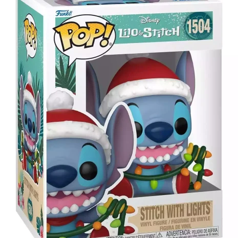 Funko POP! 1504 Stitch con Luces Lilo y Stitch Disney 3 Funko POP! 1504 Stitch con Luces Lilo y Stitch Disney 3