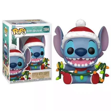 Funko POP! 1504 Stitch con Luces Lilo y Stitch Disney