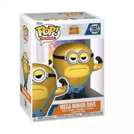 Funko POP! 1553 Mega Minion Dave Gru Mi Villano Favorito 4 3 Funko POP! 1553 Mega Minion Dave Gru Mi Villano Favorito 4 3