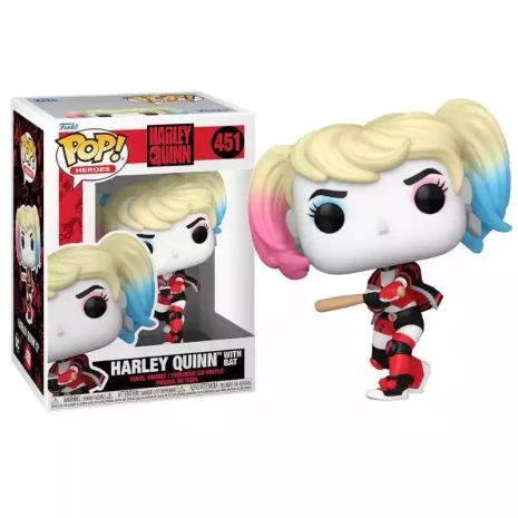 Funko POP! 451 Harley Quinn con bate DC