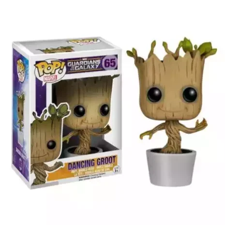 Funko POP! 65 Dancing Groot Guardianes de la Galaxia Marvel