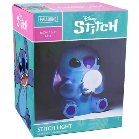 Lámpara Disney Stitch Con Bombilla 3 Lámpara Disney Stitch Con Bombilla 3