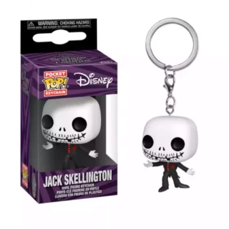 Llavero Pocket POP Jack Skellington Pesadilla Antes de Navidad