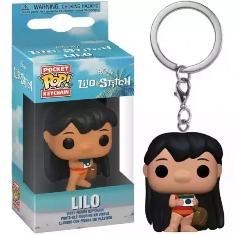 Llavero Pocket POP Lilo con cámara Lilo y Stitch Disney