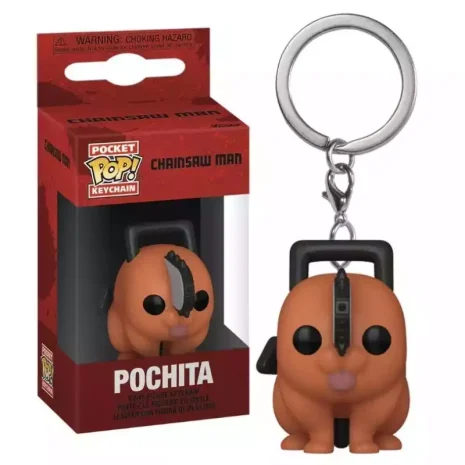 Llavero Pocket POP Pochita Chainsaw Man