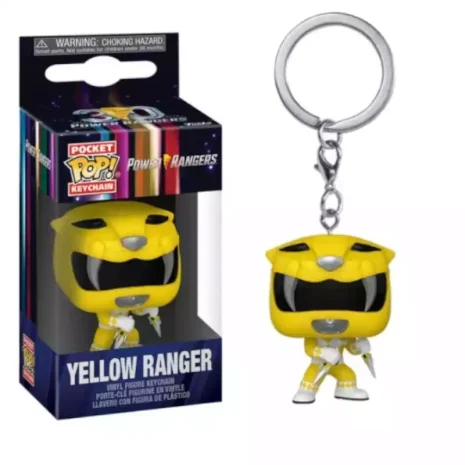 Llavero Pocket POP Ranger Amarillo Power Rangers