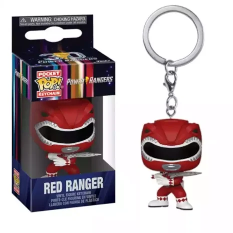 Llavero Pocket POP Ranger Rojo Power Rangers