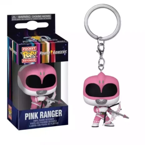 Llavero Pocket POP Ranger Rosa Power Rangers