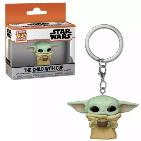 Llavero Pocket POP Yoda The Child Star Wars The Mandalorian