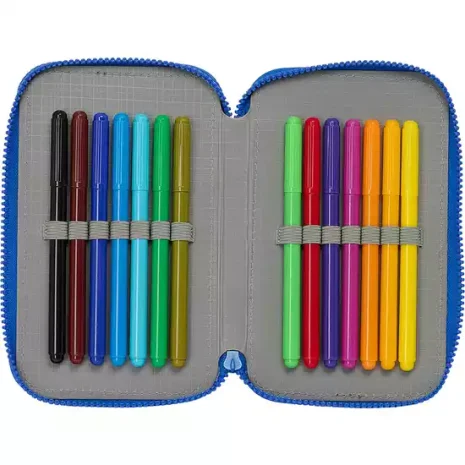 Plumier Doble 28 Piezas Sonic Prime 4 Plumier Doble 28 Piezas Sonic Prime 4