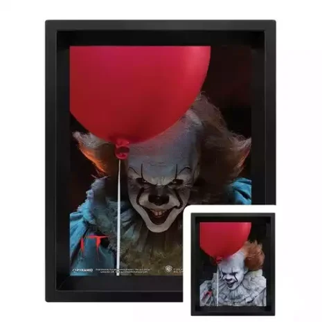 Poster 3D Pennywise iT