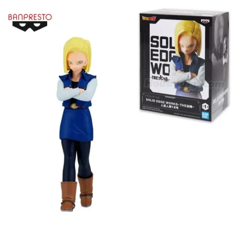 Figura Android 18. Solid Edge Works. Dragon Ball Z. Banpresto 2 Figura Android 18. Solid Edge Works. Dragon Ball Z. Banpresto 2