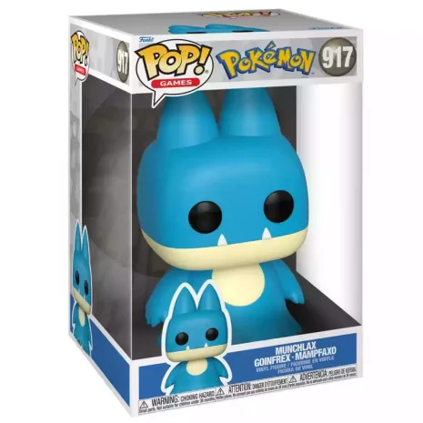 Figura POP! 917 Munchlax Pokemon Jumbo Super Size 25cm 3 Figura POP! 917 Munchlax Pokemon Jumbo Super Size 25cm 3