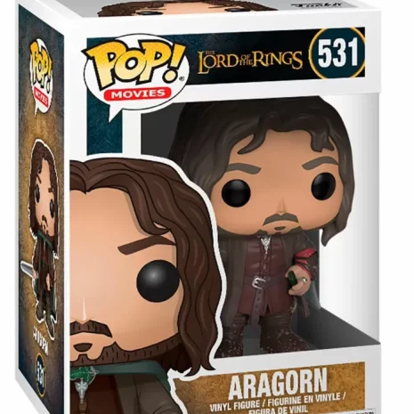 Funko POP! 531 Aragorn - El Señor de los Anillos 3 Funko POP! 531 Aragorn - El Señor de los Anillos 3