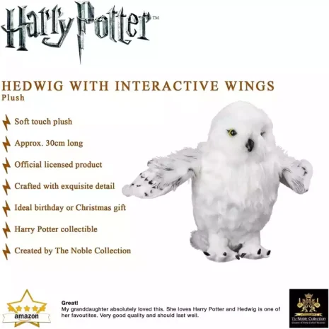 Peluche Hedwig Harry Potter 2 Peluche Hedwig Harry Potter 2