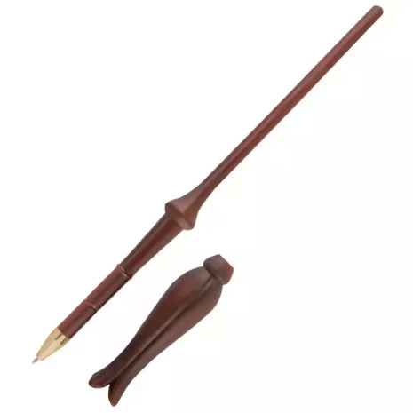 Varita Bolígrafo Luna Lovegood Harry Potter con Soporte 3 Varita Bolígrafo Luna Lovegood Harry Potter con Soporte 3