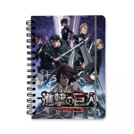 Cuaderno A5 Attack On Titan