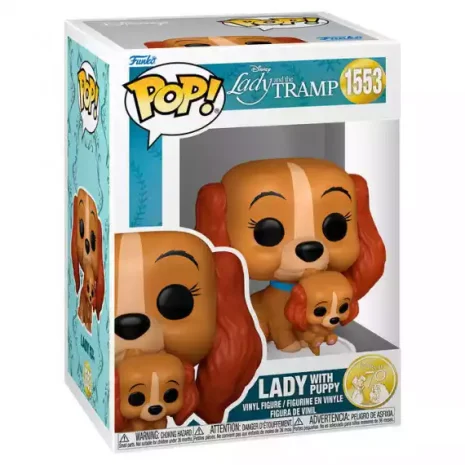 Funko POP! 1553 La Dama y el Vagabundo Disney Reina con Cachorro 3 Funko POP! 1553 La Dama y el Vagabundo Disney Reina con Cachorro 3