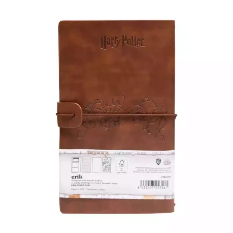 Libreta de Viaje Harry Potter Mapa del Merodeador 2 Libreta de Viaje Harry Potter Mapa del Merodeador 2