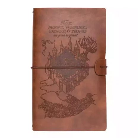 Libreta de Viaje Harry Potter Mapa del Merodeador