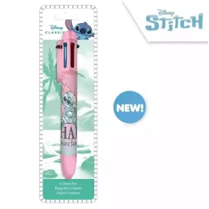 Boligrafo 6 colores Stitch
