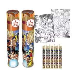 Set de lapices de colores Dragon Ball
