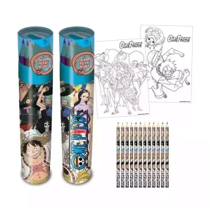 Set de lapices de colores One Piece