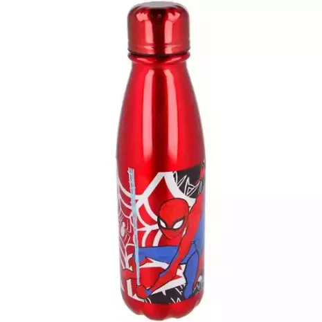 Botella Aluminio Spiderman Infantil