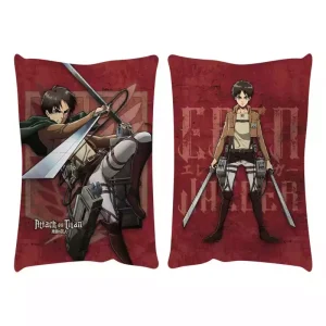 Cojin Rojo Eren Jaeger Ataque a los Titanes