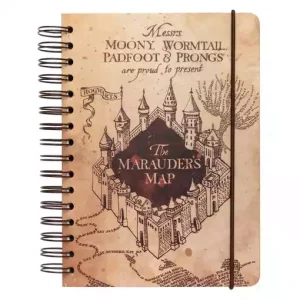 Cuaderno A5 Bullet Harry Potter Mapa Merodeador