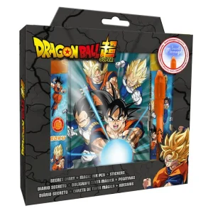 Diario + Boligrafo Magico Dragon Ball Super