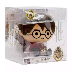 Figura Hucha Chibi Harry Potter con Snitch 2