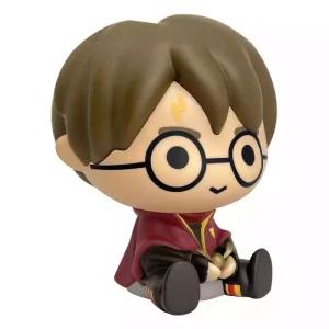 Figura Hucha Chibi Harry Potter con Snitch
