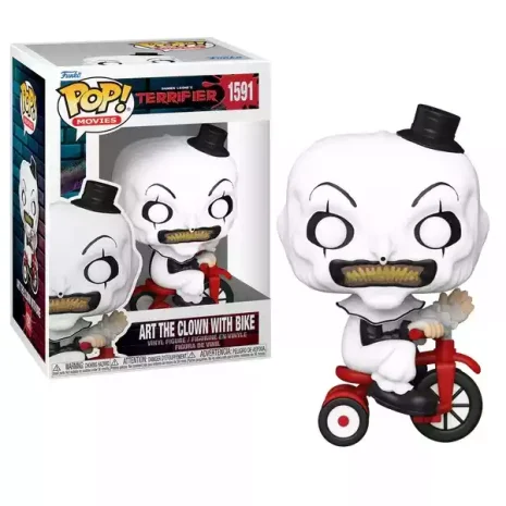 Funko POP! 1591 Terrifier - Art the Clown with Bike