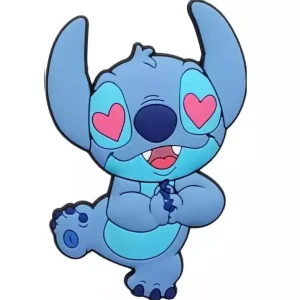 Imán 3D Disney - Stitch Enamorado