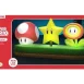 Lámpara Paladone Super Mario icons seta - estrella y flor de fuego 3