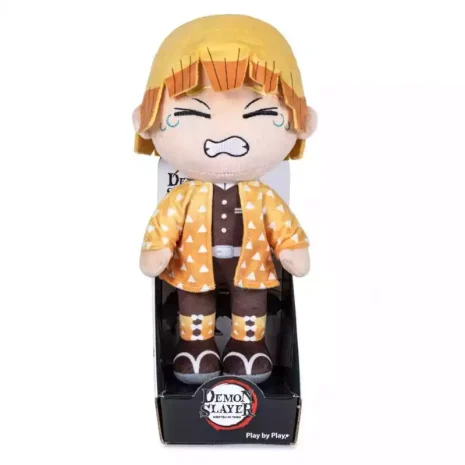 Peluche Zenitsu Agatsuma Demon Slayer Kimetsu No Yaiba 27cm