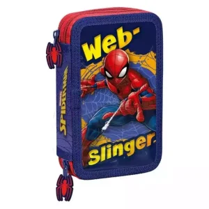 Plumier Doble Spiderman