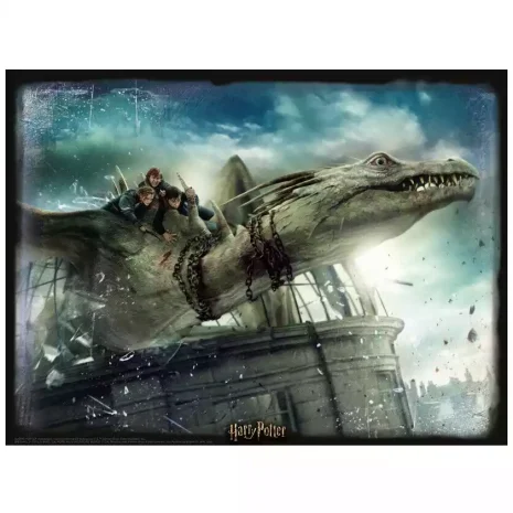 Puzzle Lenticular Harry Potter Dragón 2 Puzzle Lenticular Harry Potter Dragón 2