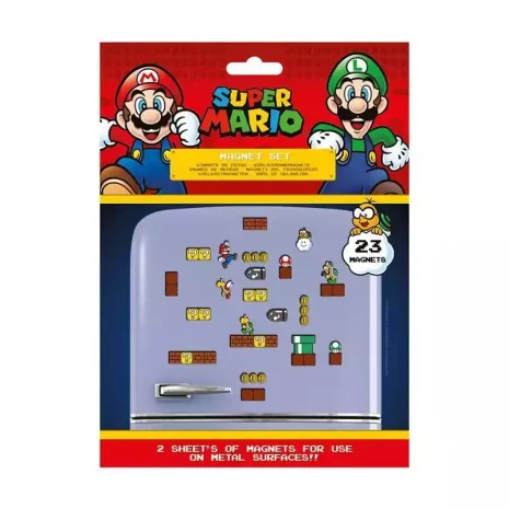 Set de imanes Super Mario Bros