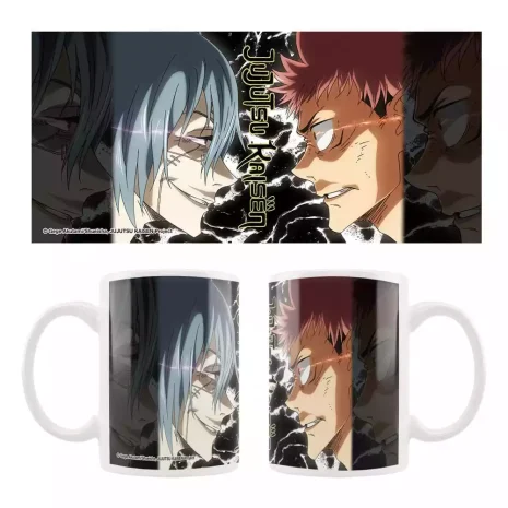 Taza Cerámica Mahito vs. Itadori Jujutsu Kaisen