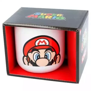 Taza Desayuno 400 ml. Super Mario en Caja Regalo