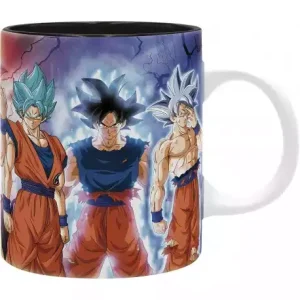 Taza Dragon Ball Super 320ml Goku Transformations