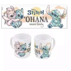 Taza de Ceramica 325ml en caja regalo Stitch Disney