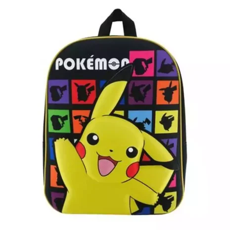 Mochila 3D Pokemon 30cm