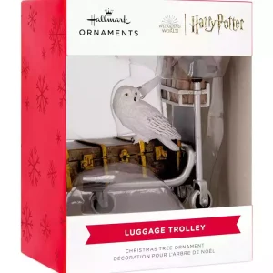 Adorno Navideño Harry Potter con Hedwig y Maleta – Hallmark Ornaments Oficial