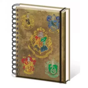 Cuaderno A5 Hogwarts Harry Potter